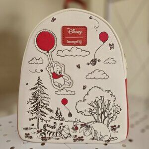 Loungefly Disney Winnie The Pooh Balloons Mini Backpack